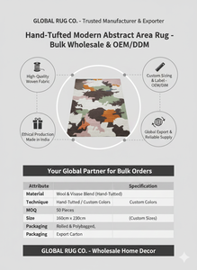 Tapis tissé abstrait pour salon, chambre à coucher, tapis de sol intérieur, décoration moderne pour la maison, utilisation textile et d'ameublement, styles de design - Product Image 6