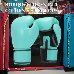 Gants de boxe MMA professionnels en cuir synthétique avec logo personnalisé, pour hommes, femmes et enfants, couleurs unies personnalisées - Product Image 6