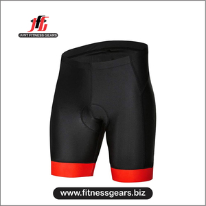 High Performance Eco-Friendly Breathable Spandex/Polyester <b>Cycling</b> <b>Shorts</b> Customizable Options Men-<b>Padded</b> Comfort Quick Dry - Product Image 2