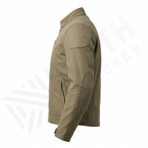 Veste de moto en cuir véritable pour homme de qualité supérieure, nouvelle arrivée, vestes de moto d'hiver, protections amovibles, personnalisables - Product Image 3