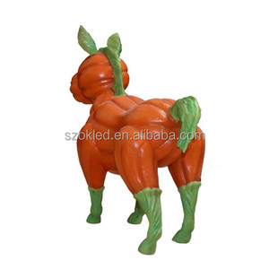 Cavallo di zucca Easter Egg casa sedia di cioccolato orso bianco coniglietto di pasqua cesto di uova di albero seduto coniglietto carnivoro - Product Image 4