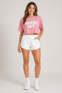 <b>Y2K</b> Custom Crop Tee 3D Puff Print Casual Loose Fit Women's Shirts Cotton Summer Fashion All Seasons Streetwear <b>Top</b> for Girls - Product Image 5