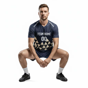 Fabricante de Conjuntos de Camiseta y Pantalones Cortos de Fútbol al por Mayor, Logotipo Personalizado OEM, Proveedor de Uniformes de Fútbol Sublimados Premium a Nivel Mundial - Product Image 3