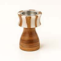 Brûleur d'encens Bakhoor arabe de luxe 2025 pour le Moyen-Orient, Mubkhar en métal, mini brûleur de Bukhoor, emballage cadeau, utilisation aromatique