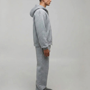 Stylish Oversize Men Zipper Tracksuit Modern Two Piece Sports Suit Luxury Oversize Men Zipper Tracksuit In Bulk Quantity - Product Image 3