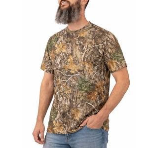 Camiseta de Pesca Personalizada, Transpirable, Cómoda, Elástica, con Efecto Deslavado, Manga Corta, para Caza - Product Image 5