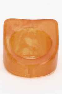 Anillo de resina de moda colorido hermoso pulido hecho a mano de la mejor calidad personalizado al por mayor para mujer hecho a mano en la India - Product Image 2