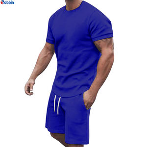 Conjunto Deportivo Corto para Hombre, Tallas Grandes, con Logotipo Personalizado, Transpirable, Colección de Verano, Estilo Vacaciones en la Playa, Cómodo - Product Image 6