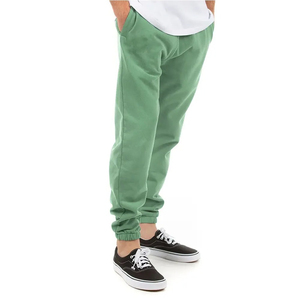 Pantalon de jogging ample en molleton épais pour homme, personnalisé par le fabricant, style cargo, motif uni, coupe évasée, taille élastique - Product Image 3