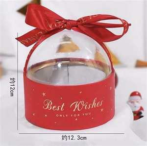 Colorful Acrylic Dome Gift <b>Box</b> Elegant <b>Display</b> Container for Presents and Decorative Items - Product Image 2