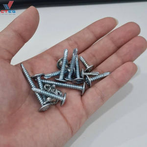 Vis autoperceuse à tête aile M5x25 avec grande rondelle pour fixation de tôles métalliques - Product Image 2