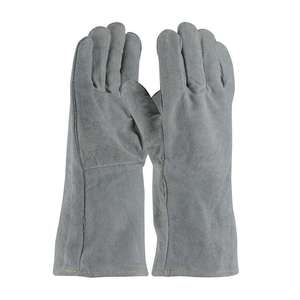 Gants de soudage industriels en cuir résistants aux étincelles, en cuir de vachette pleine fleur, pour importateurs et vente en gros - Product Image 1
