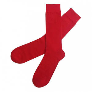 Chaussettes de cyclisme personnalisées en gros pour hommes, chaussettes de sport respirantes à séchage rapide, chaussettes athlétiques en coton avec broderie - Product Image 1