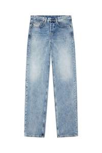 High Waist Wide Leg Denim Pants Women Loose Full Length Stonewashed Cotton Casual Jeans Spring Style - Product Image 4