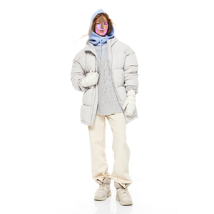New Style Puff Hooded Reversible Waterproof Winter <b>Coat</b> Custom Logo OEM Bubble <b>Women</b> Oversized <b>Camo</b> Knitted - Product Image 1