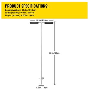 Ancla de Arena de Acero Inoxidable 316 de 36 Pulgadas de Largo con Mango Desmontable y Cuerda Elástica para Anclaje de Barcos en Playas y Bancos de Arena - Product Image 3