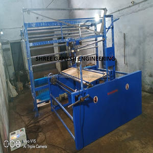 Machine électrique automatique de pliage de tissu de 96 cm fabriquée en Inde Double système de pliage avec moteur central Machine à filer montée au sol - Product Image 2