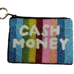 Bolsos de Fiesta para Mujer Estilo Artesanal con Bordado LOVE, Monedero con Cuentas, Cartera con Cuentas, Bolso Dorado, Bolsos de Mano para Mujer, Bolso de Moda de Ante - Product Image 4