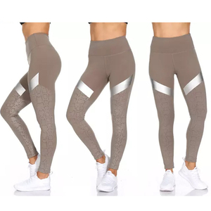 Leggings de sport personnalisés pour femmes, taille haute, pour la gym et le yoga, sublimés, en Spandex et Nylon, OEM en gros - Product Image 6