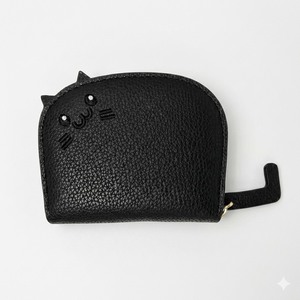 Stationery set Cute Cat RFID Blocking Open Short Soft Polyester Lining Card Wallet Coin <b>Purse</b> Accordion Card Holder Mini Wallet - Product Image 6