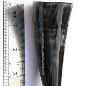 Vaso de Chupito Vikingo Natural de Cuerno de Buey, Vaso de Cuerno de Búfalo Natural de Alta Calidad, Tamaño Personalizable por FWE - Product Image 1