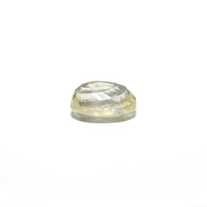 Loose 5.4 Carat Oval Cut Yellow Sapphire Gemstone for Fine Jewelry - Product Image 3