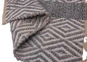 Tapis en jute tissé à la main moderne de 6 pi x 4 pi, idéal pour la décoration de sols, adapté aux animaux domestiques, parfait pour les zones à fort trafic, maison, hôtel, restaurant, salle de banquet, bureau - Product Image 5