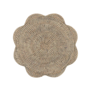 แผ่นรองจานหวายสานมือคุณภาพสูง เป็นมิตรกับสิ่งแวดล้อม ดีไซน์คลาสสิก สีสันปรับแต่งได้ ตัวเลือกที่ดีที่สุดสำหรับชุดอาหารบนโต๊ะอาหาร - Product Image 1