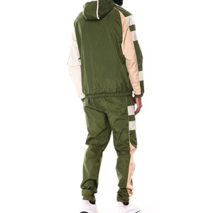 Ensemble de survêtement coupe-vent élégant pour l'hiver avec veste à capuche et pantalon de jogging coupe classique pour l'entraînement sportif, les tenues décontractées et les voyages - Product Image 2