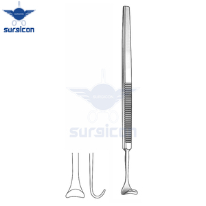 Retractor Desmarres de 16 cm (6-1/4 Pulgadas) con Hoja de 6x8 mm de Ancho, de Acero Inoxidable, para Cirugía Oftálmica y Ocular - Product Image 4