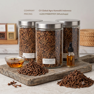 Proveedor de Tallos de Clavo Indonesio al por Mayor, Calidad Premium |   15 MT MOQ |   Bolsas de PP de 25 kg |   Envío desde Surabaya, Indonesia, mezcla de tabaco - Product Image 3