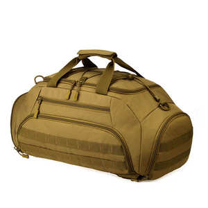 Sac de voyage en toile vierge personnalisable grande capacité – Sac de sport, de fitness et de musculation en gros - Product Image 5