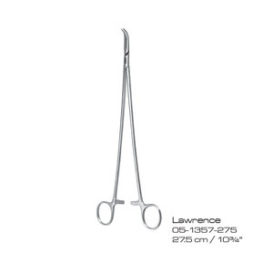 Pinza Quirúrgica Lawrence de 27.5 cm, Pinza Hemostática Manual Clase I con Certificación CE, Instrumento de Cirugía General - Product Image 6