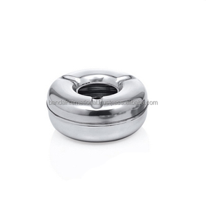 Cendrier en aluminium de conception carrée pour fumer des cigarettes avec cendrier en métal fini polonais pour usage personnel - Product Image 5