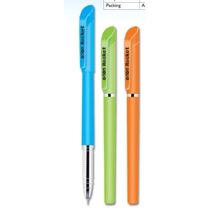 Stylo ORION Rocket (Stylo léger à écriture fluide pour le bureau, l'école et l'usage quotidien au meilleur prix, stylo à bille en plastique) - Product Image 1
