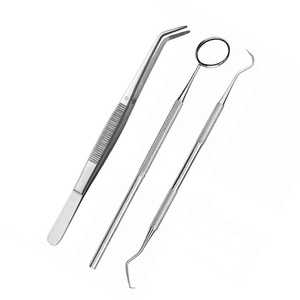 Ensemble d'examen dentaire de qualité supérieure, 3 pièces, outils chirurgicaux réutilisables - Product Image 4