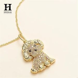Collier pendentif chien bouledogue de luxe entièrement pavé de diamants pour la vente en gros - Conception personnalisée par Heerak Diamonds - Product Image 2