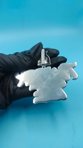 Collar con Colgante de Símbolo de Dólar de Lujo con Incrustaciones de Moissanita VVS, Plata 925, Estilo Hip Hop, Joyería Brillante, Regalo - Product Image 6