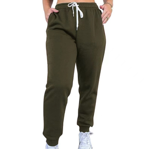 Custom logo cotton plus size <b>women's</b> pants trousers outdoor <b>jogger</b> drawstring trousers track pants streetwear pants for ladies - Product Image 3