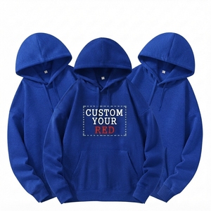 Custom French Terry Cotton Heavyweight Boxy DTG Print Stone Acid Wash Patch Embroidery Rhinestone Cropped Hoodie - Product Image 1