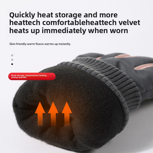 Guantes de Esquí de Invierno con Batería Eléctrica, Mitones de Cuero de Pakistán, Guantes para Patinaje sobre Hielo, del Mejor Proveedor - Product Image 4