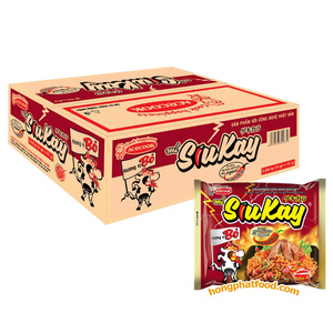 Acecook SiuKay Fideos Instantáneos Picantes con Carne de Res 128g - Product Image 2