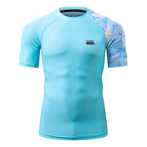 Hot Selling Men <b>Custom</b> Size <b>Compression</b> T-<b>Shirts</b> Quick Dry Breathable Eco-Friendly Fabric Lightweight <b>Design</b> for Outdoor Fitness - Product Image 1