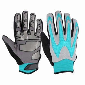 ถุงมือช่างทนทานต่อแรงกระแทก  หนังสังเคราะห์ด้านหลัง  โฟมลามิเนตสี่ทิศทาง  ข้อมือทำจากนีโอพรีน  รับทำโลโก้ตามสั่ง - Product Image 3