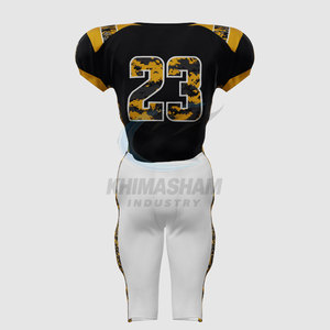Uniforme de Fútbol Americano de Poliéster Ligero, Cómodo y Transpirable con Diseño Personalizable y Textura Suave - Product Image 3