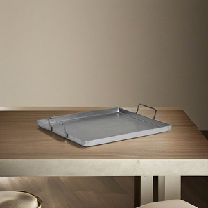 Plato y bandeja de acero - Product Image 1