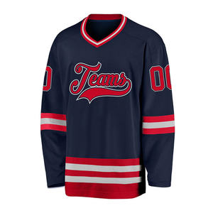 Nuevo Estilo OEM, Jersey de Hockey sobre Hielo de Poliéster Personalizado para Jugadores Profesionales, Jersey de Hockey sobre Hielo Hecho a Medida para Hombre - Product Image 4