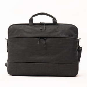Bolso para portátil de cuero negro, bolso de hombro de gran capacidad, maletín multicompartimentos, bolso de negocios. - Product Image 1