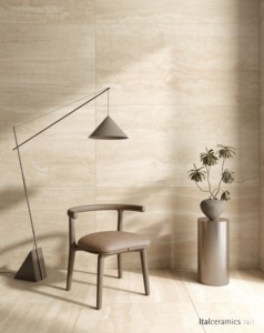 Carreaux de porcelaine premium Reverso Sand |   Esthétique de la pierre naturelle de grès |   Finition mate |   60 × 120 cm - Product Image 2