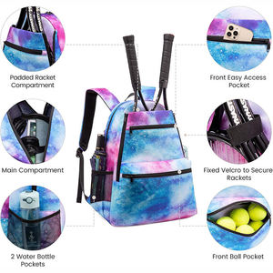 Stylish Tennis Backpack with Easy Access Front Pocket and Secure Main Compartment for Professional Sports Gear - Product Image 6